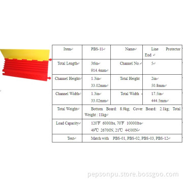 PU Cable Ramp for Cable Protection